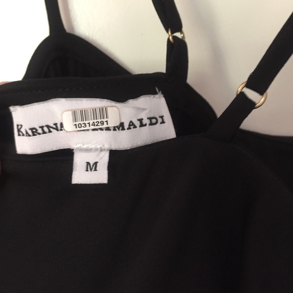 Karina Grimaldi Spaghetti Strap Romper, size M - Picture 3 of 3